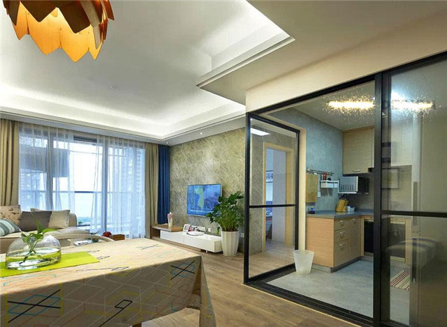 金大地龙湖中心简约风格120-200㎡平米小户型